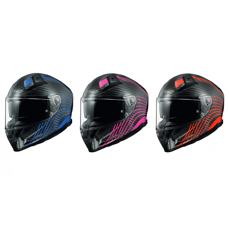 Casque Moto Ls Vector Ii Carbon Flux