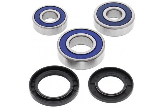 Kit Roulement de roue Arrière moto All Balls pour Kawasaki EX 250 (90-03) EL 250 Eliminator (88-94) - 25-1234