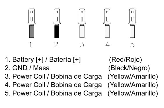 Redresseur / Régulateur Moto Tecnium pour Suzuki GS 750 (83-87)