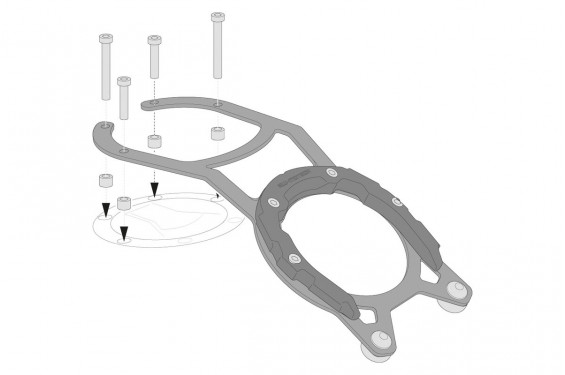 Sacoche de Réservoir Pro Sw-Motech pour V85 TT (19-22)