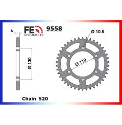 Kit Chaine Moto FE pour Kawasaki Versys 300 (17-21)