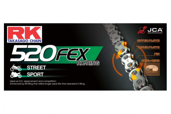 Kit Chaine Moto FE pour KTM LC4 Enduro 640 (98-06)