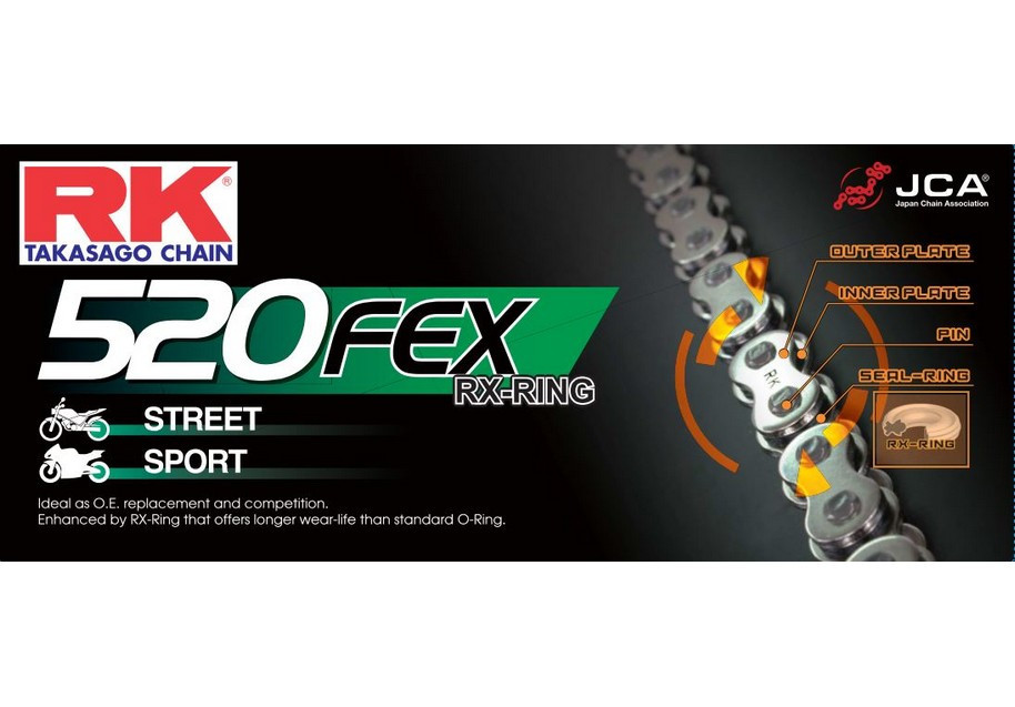Kit Chaine Moto FE pour KTM 660 LC4 SM Factory Replica (03-05)
