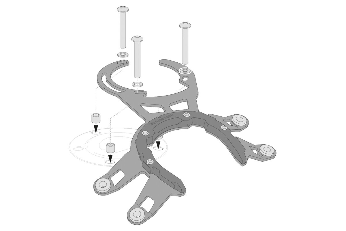 Sacoche de Réservoir Pro Sw-Motech pour XJR 1300 (15-17)