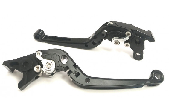 Paire de Leviers Moto Repliable Taillé Masse pour Aprilia RST 1000 Futura (01-04)