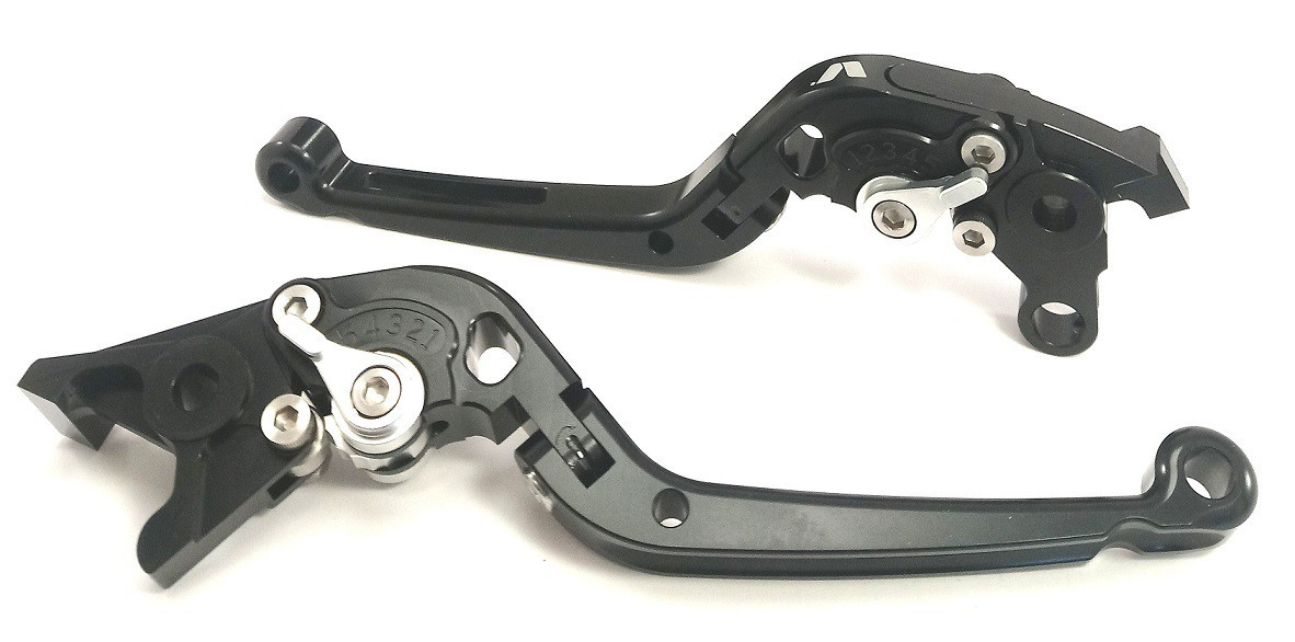 Paire de Leviers Moto Repliable Taillé Masse pour Aprilia RST 1000 Futura (01-04)