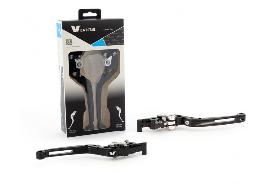 Paire de Leviers Moto Repliable Taillé Masse pour BMW G 650 GS (2010) F 700 GS (13-19)