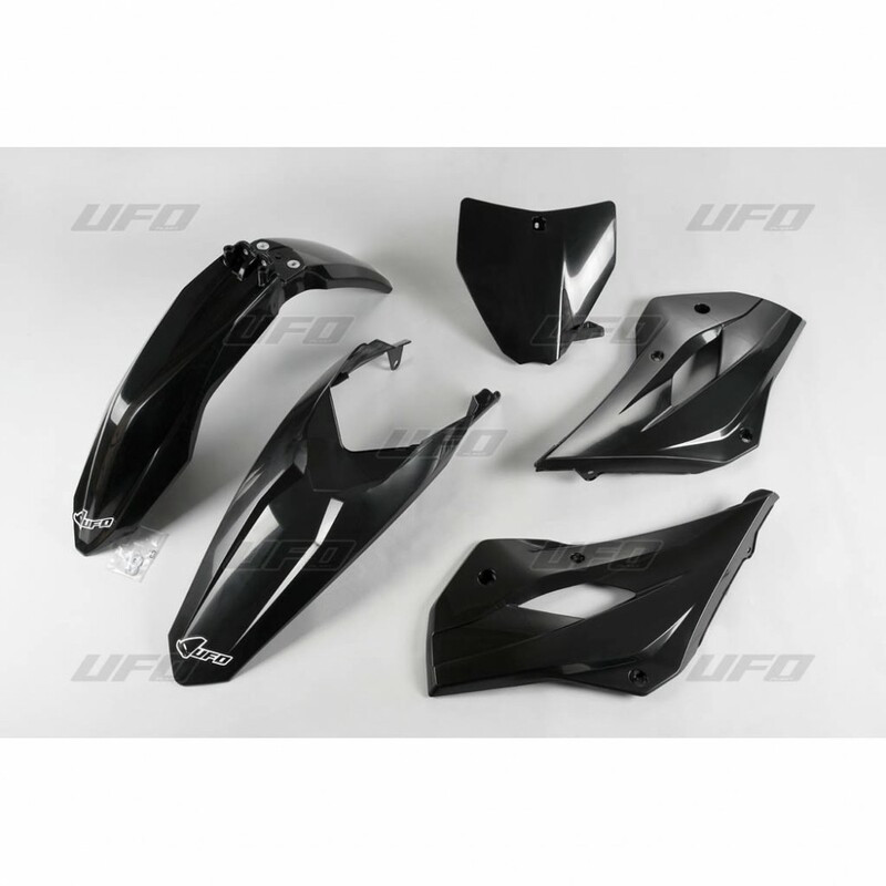 Kit Plastique UFO Noir pour Moto Husqvarna TC85 (14-17)