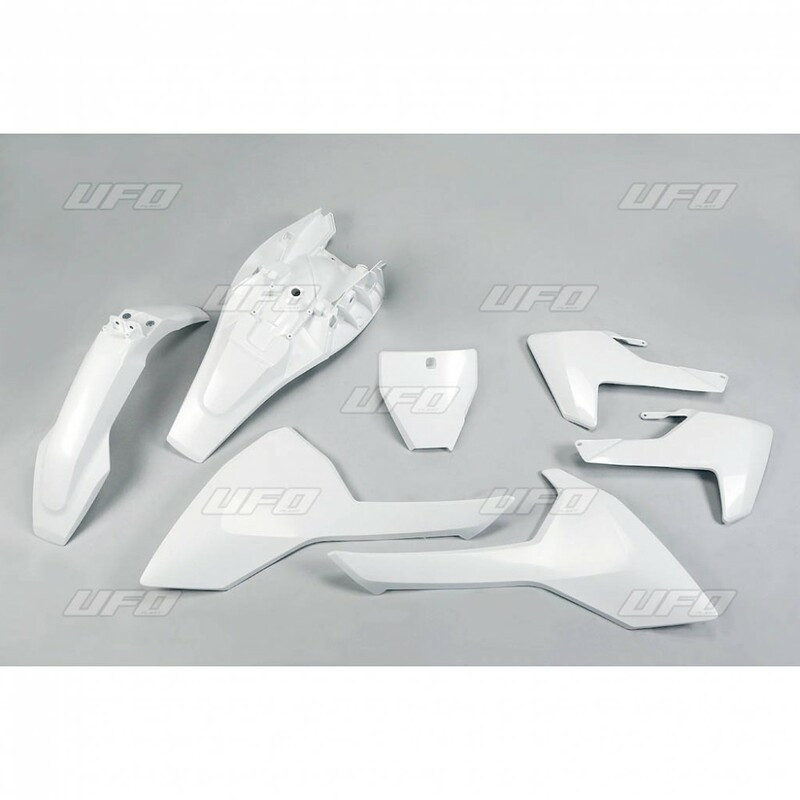 Kit Plastique UFO Blanc pour Moto Husqvarna TC85 (18-22)