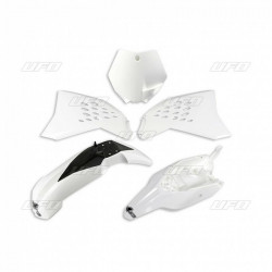 Kit Plastique UFO Blanc pour Moto KTM SX65 (12-15)