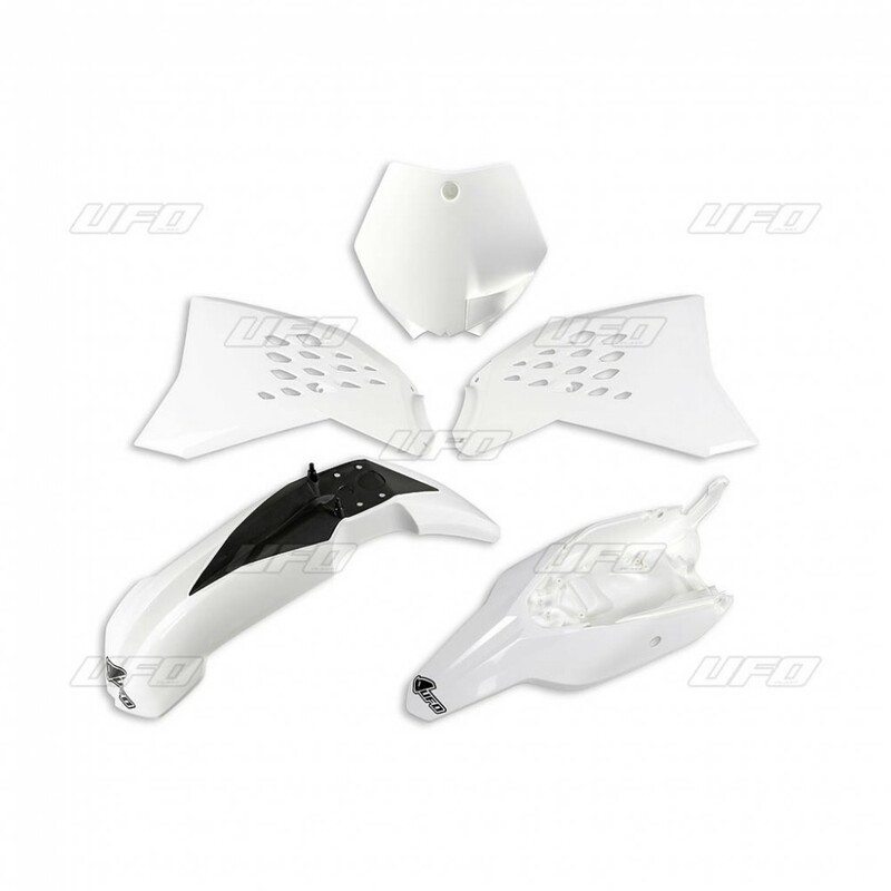 Kit Plastique UFO Blanc pour Moto KTM SX65 (12-15)