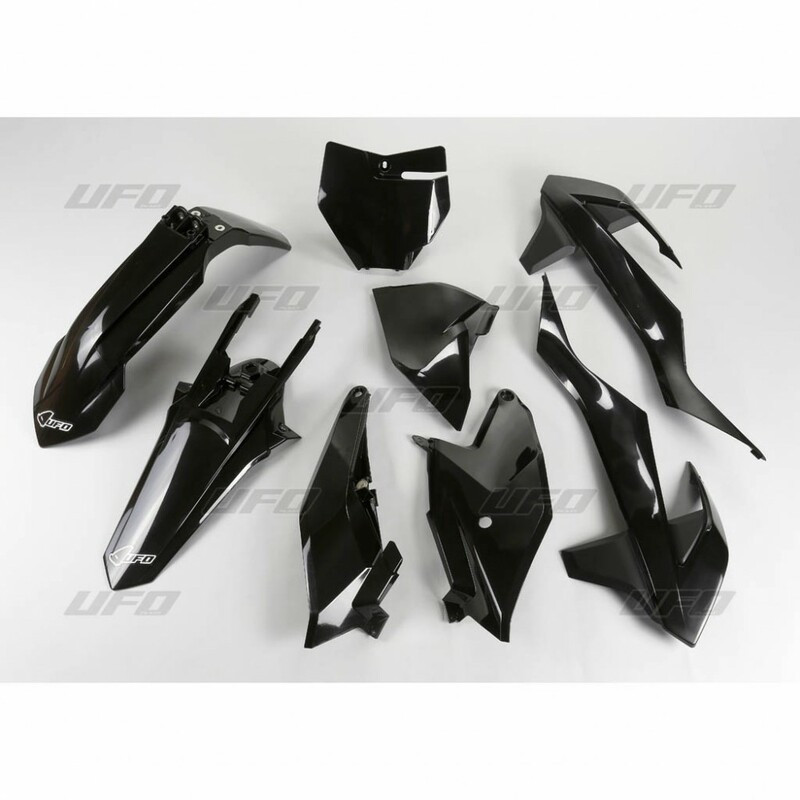 Kit Plastique UFO Noir pour Moto KTM SX85 (18-22)