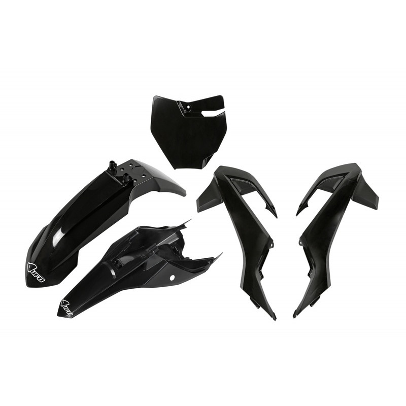 Kit Plastique UFO Noir pour Moto Gas-Gas MC65 (21-22)