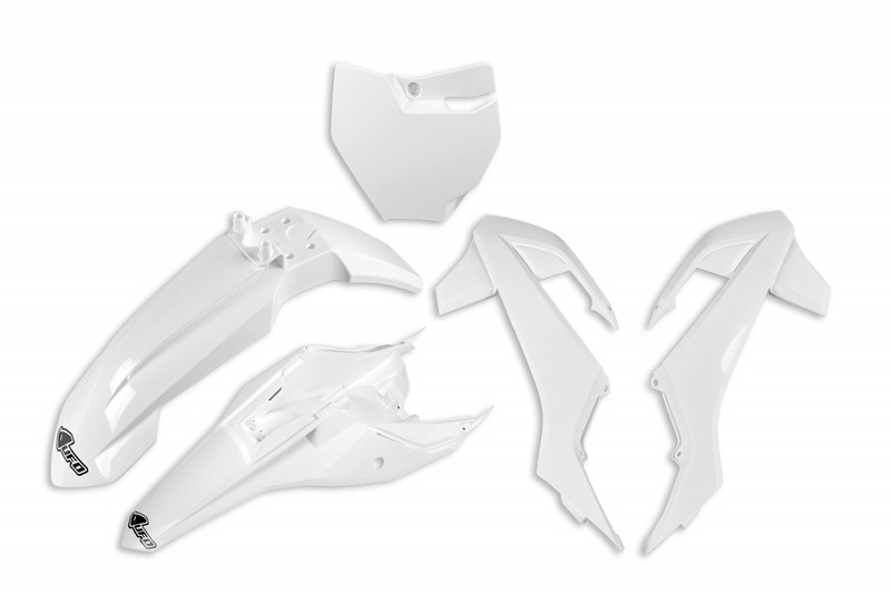 Kit Plastique UFO Blanc pour Moto Gas-Gas MC65 (21-22)