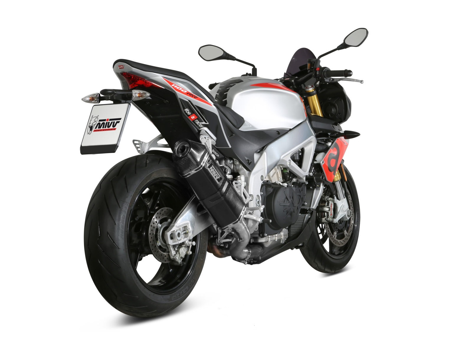 Silencieux MIVV Speed Edge pour Aprilia 1100 Tuono V4 (17-20)