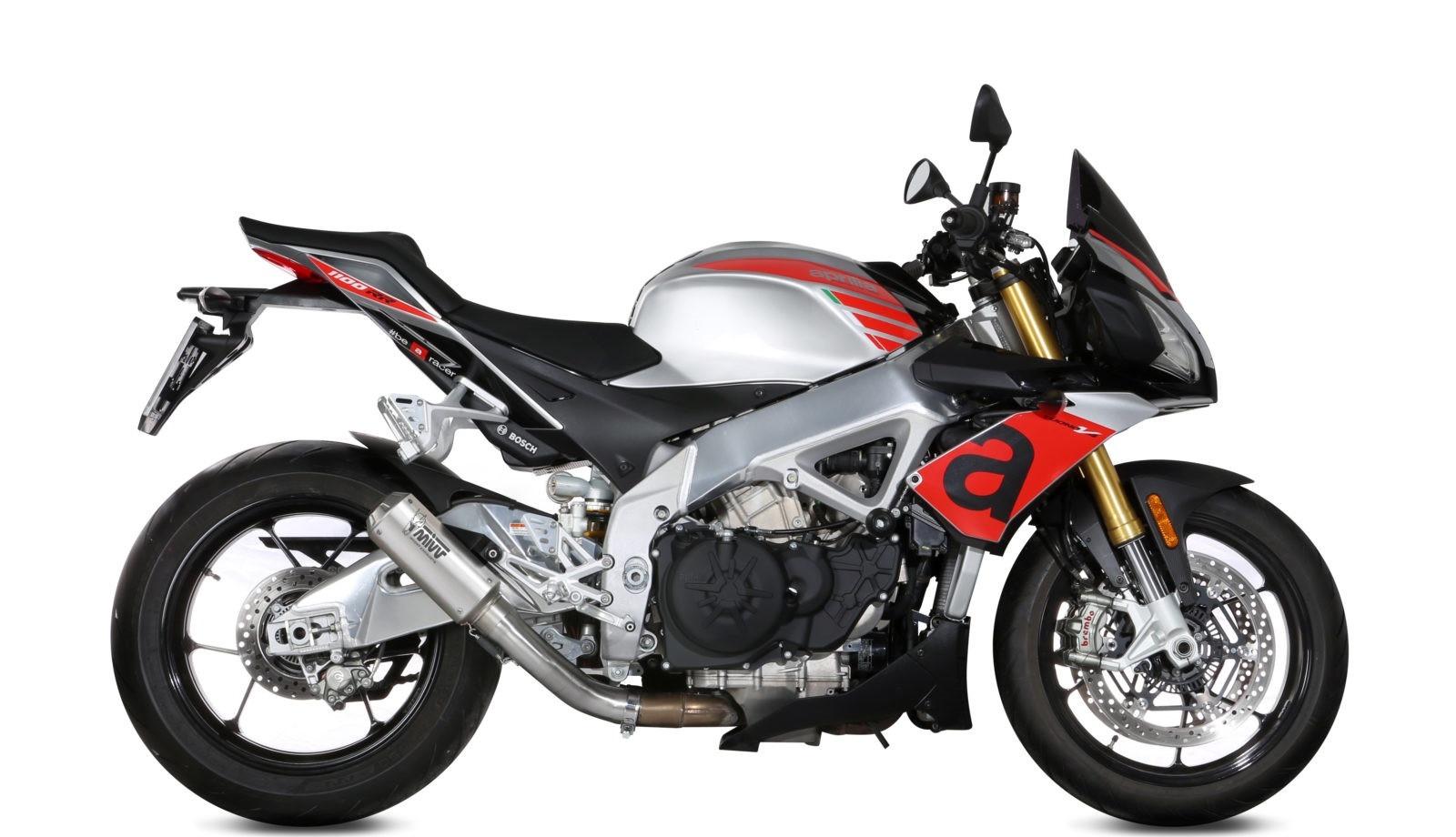 Silencieux MIVV MK3 Non Homologué pour Aprilia 1100 Tuono V4 (17-20)