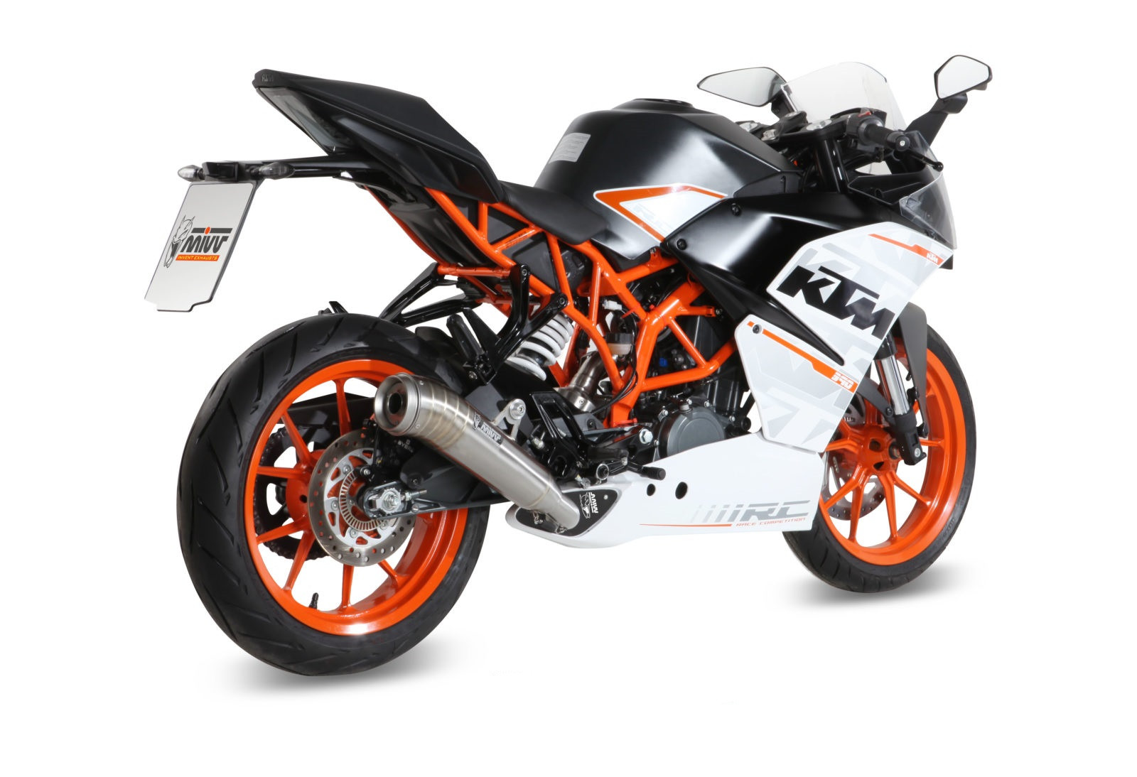 Ligne d'Échappement "Non Homologué" MIVV Ghibli pour KTM RC 390 (14-16) - 00.73.KT.015.LGX