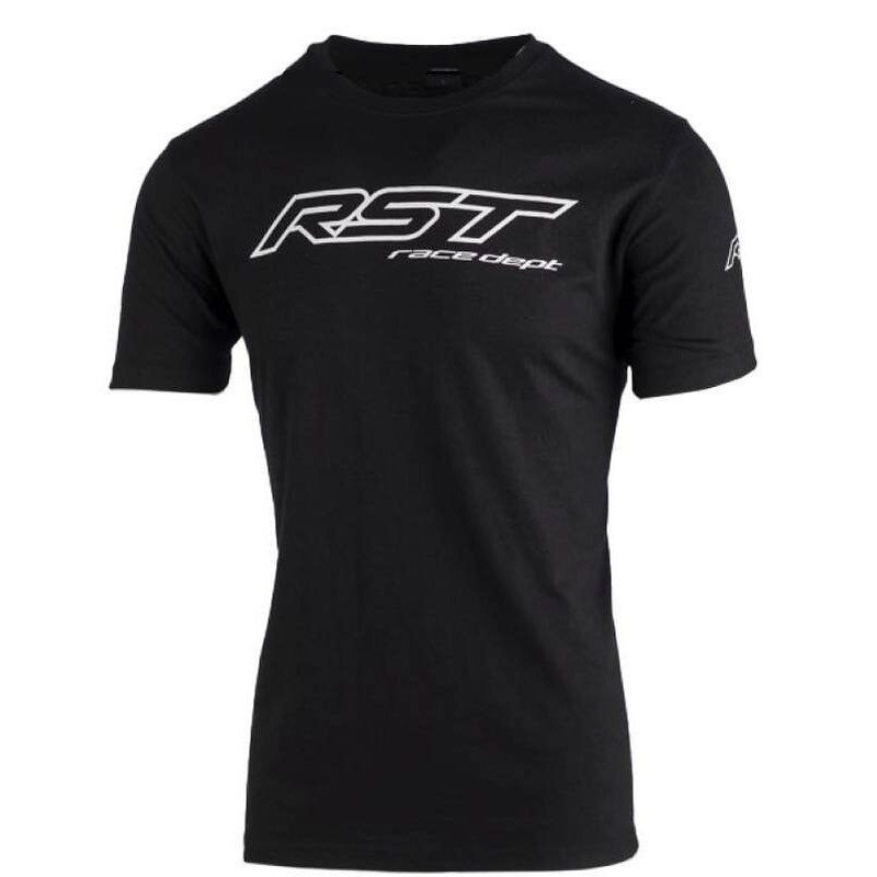 T-Shirt RST Logo Race Noir Blanc