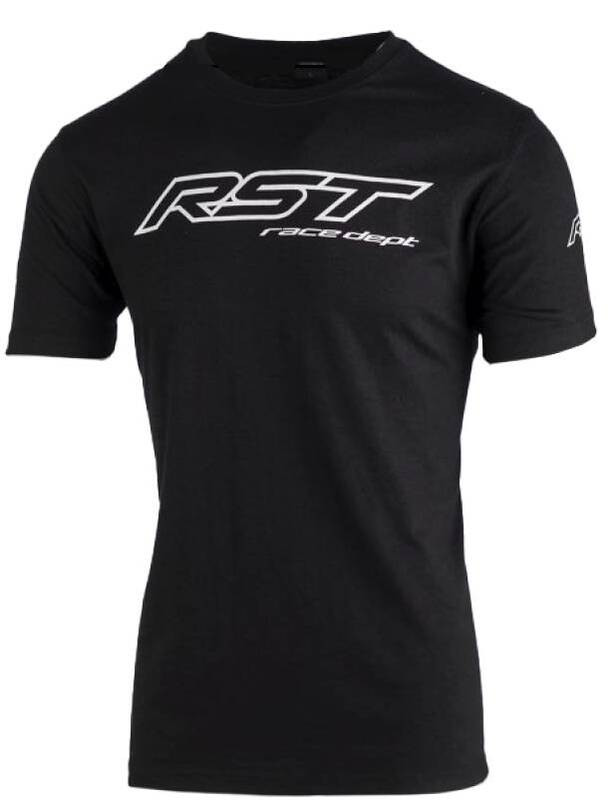 T-Shirt RST Logo Race Noir Blanc