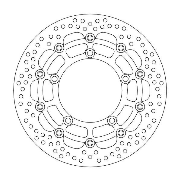 Disque de frein Avant Moto-Master Halo pour SV 650 X (18-24) - 112133