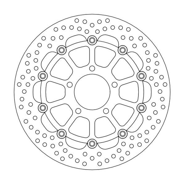 Disque de frein Avant Moto-Master Halo pour 750 GSX-R (04-05) - 112135