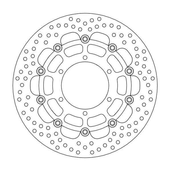 Disque de frein Avant Moto-Master Halo pour GSX-R 1000 (15-16) - 112132
