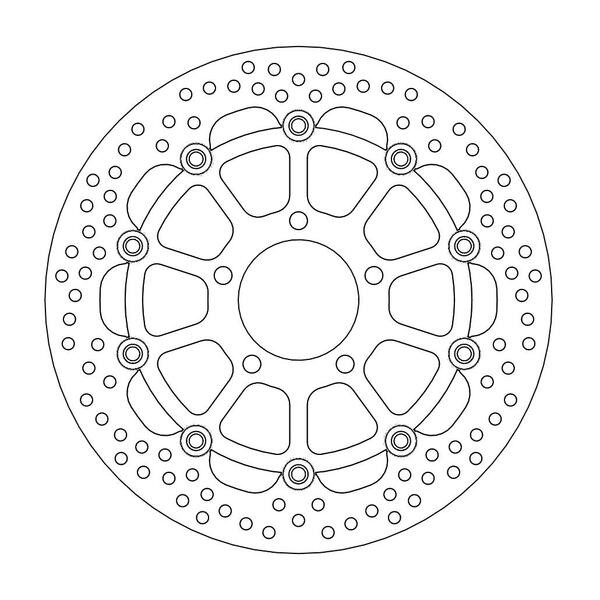 Disque de frein Avant Moto-Master Halo pour SV 650 (03-08) - 112134