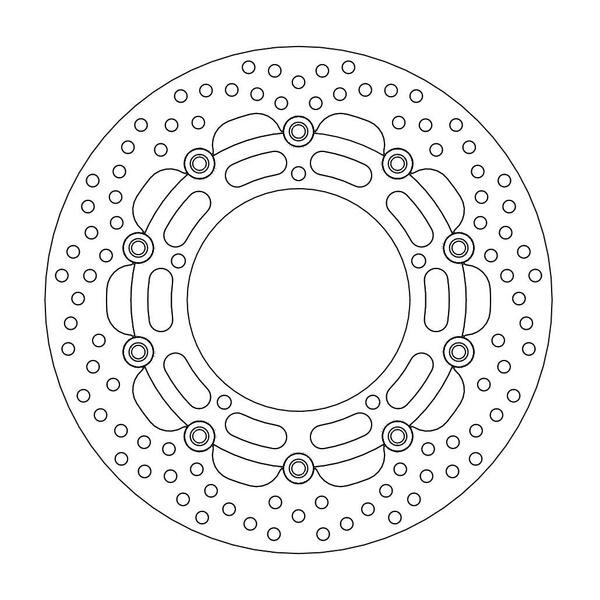 Disque de frein Avant Moto-Master Halo pour MT-03 660 (06-15) - 112137