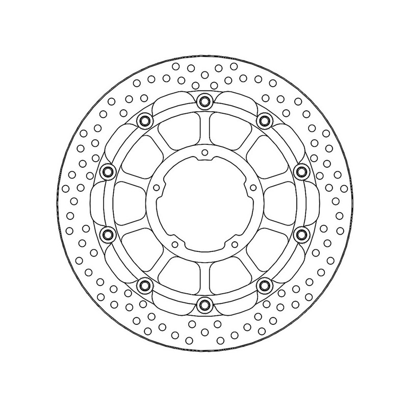 Disque de frein Avant Moto-Master Halo pour CBR 1000 RR-R (20-22) - 113229