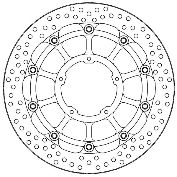 Disque de frein Avant Moto-Master Halo pour CBR 1000 RR-R (20-22) - 113229