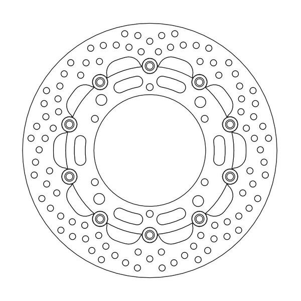 Disque de frein Avant Moto-Master Halo pour Yamaha FJR 1300 (01-02) - 112136