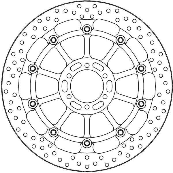 Disque de frein Avant Moto-Master Halo Racing pour Ducati 748 R et S (00-02) - 113155