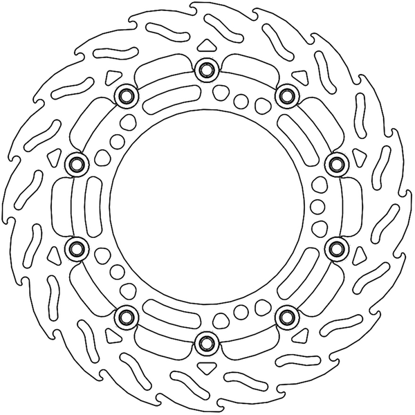 Disque de Frein Avant Droit Moto-Master Flame Racing pour Z 650 (17-24) - 112283