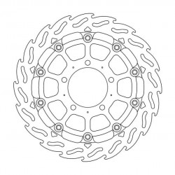 Disque de Frein Avant Gauche Moto-Master Flame Racing pour Z 750 R (11-12) - 112090