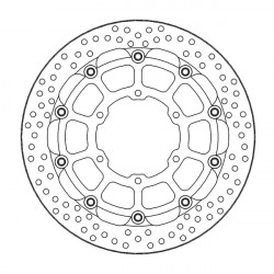 Disque de frein Avant Moto-Master Halo Racing pour GSX-R 1000 (17-22) - 112290