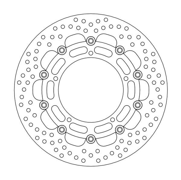 Disque de frein Avant Moto-Master Halo Racing pour YZF-R6 (03-04) - 112212