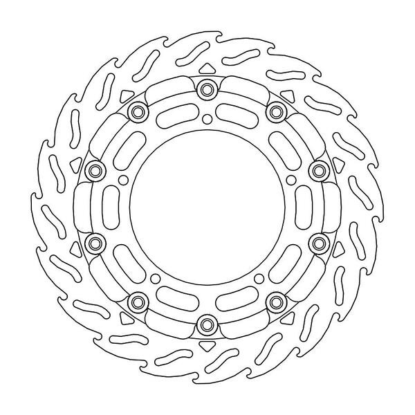Disque de Frein Avant Droit Moto-Master Flame Racing pour YZF-R7 (21-24) - 112189