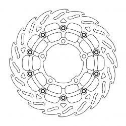 Disque de frein Avant Gauche Moto-Master Flame pour CB 650 R (19-23) - 113206