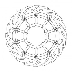 Disque de frein Avant Gauche Moto-Master Flame pour CBR 1000 RR Fireblade (17-19) - 113194