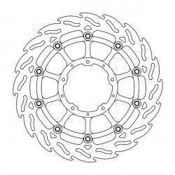Disque de frein Avant Droit Moto-Master Flame pour CBR 1000 RR Fireblade (17-19) - 113195