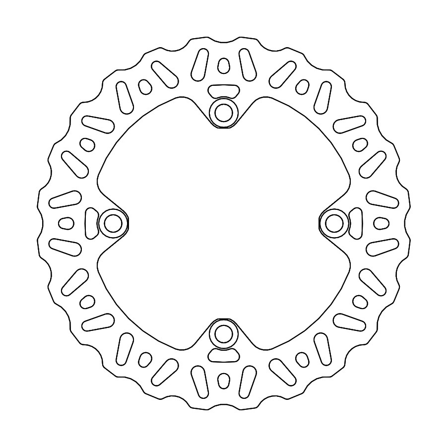 Disque de Frein Arrière Moto-Master Nitro Series pour Sherco SEF 250 Factory (14-22) - 110878