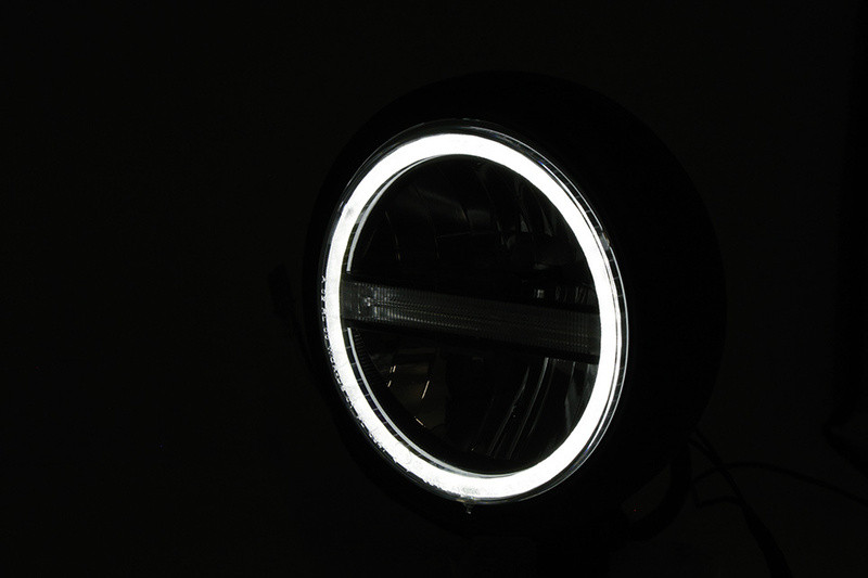 Phare à Leds moto Highsider Pecos Type 6 homologué