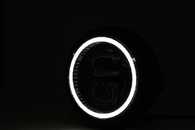 Phare à Leds moto Highsider Pecos Type 7 homologué