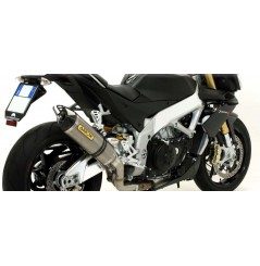 Silencieux ARROW Race-Tech Non homologué pour Tuono V4 1100 RR / Factory (15-16)