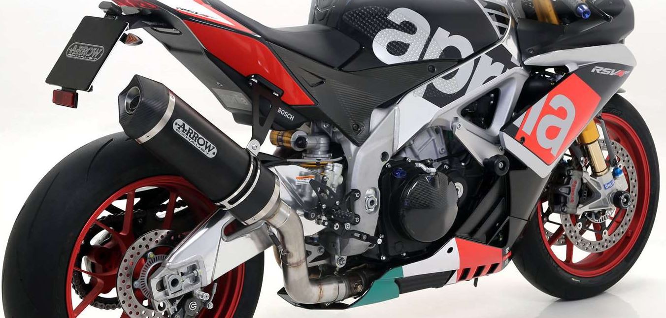 Silencieux Homologué ARROW Race-Tech pour Aprilia RSV4 RR / RF (15-16)