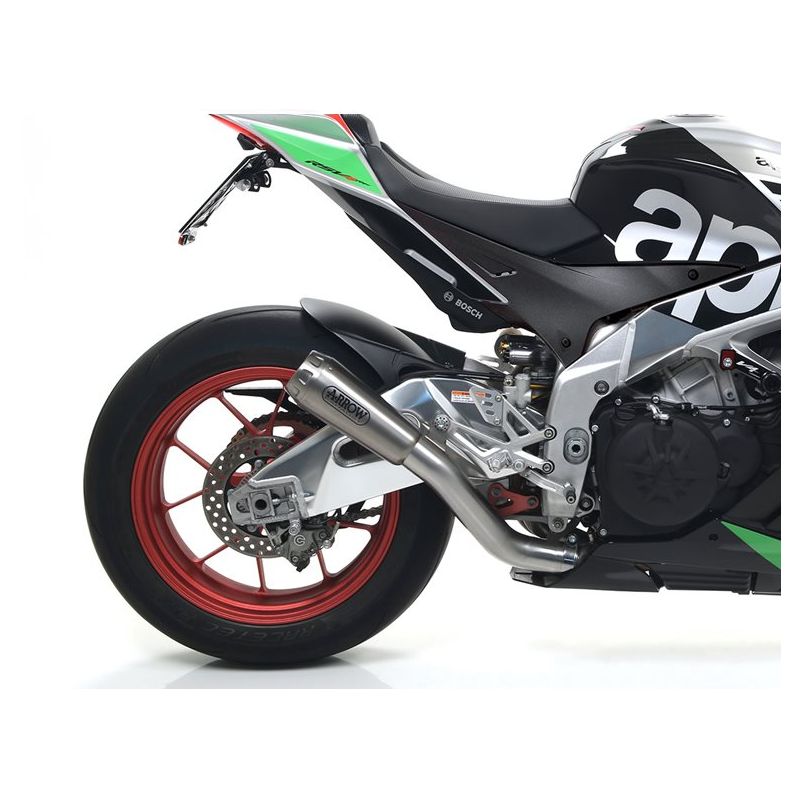 Silencieux Homologué ARROW Race-Tech pour Aprilia RSV4 RR / RF (17-18)