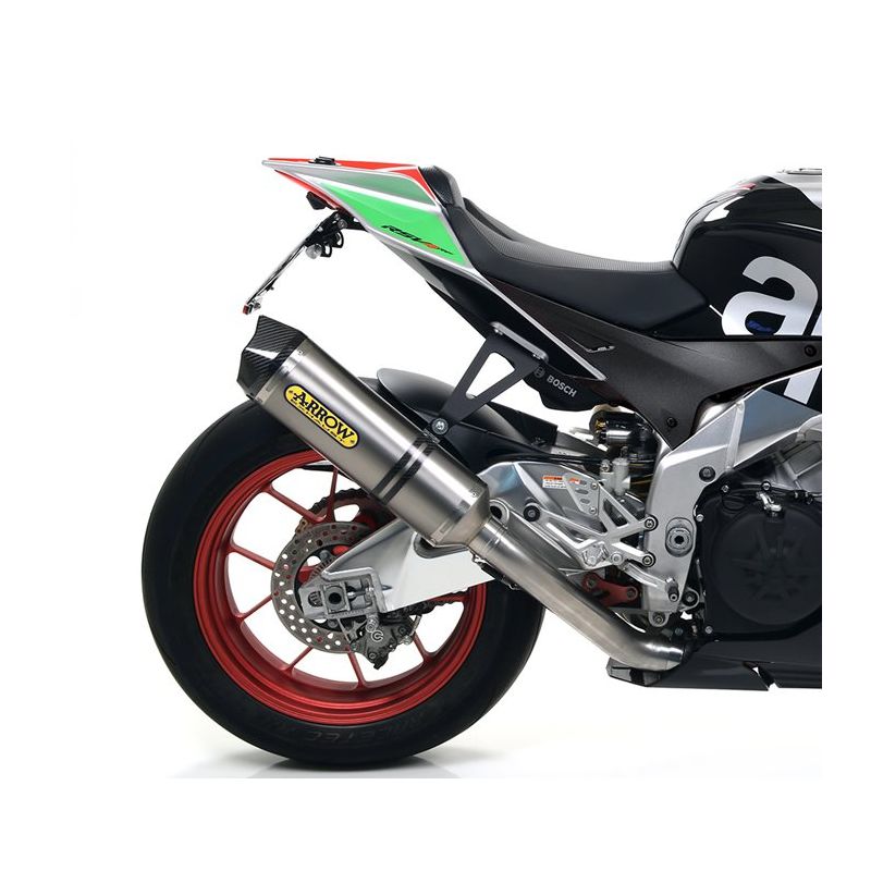 Silencieux Homologué ARROW Race-Tech pour Aprilia RSV4 RR / RF (17-18)