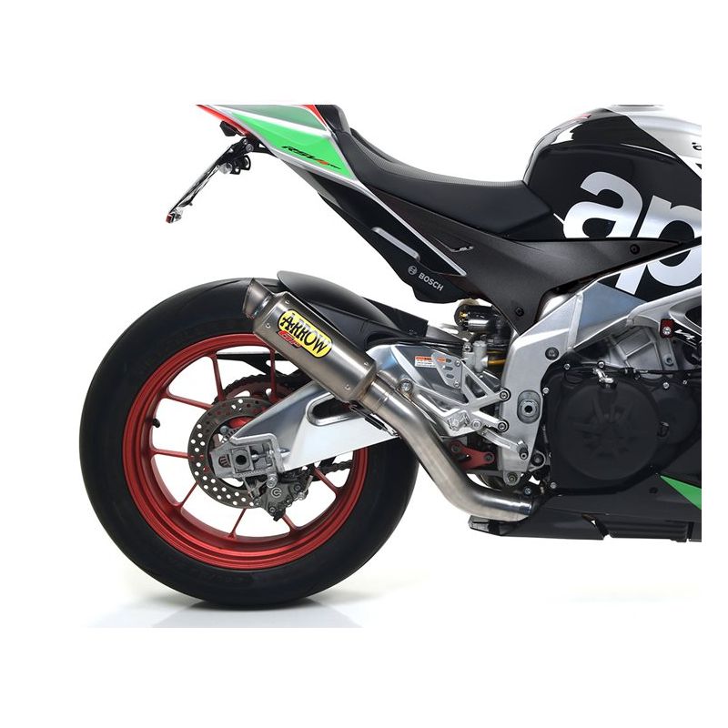 Silencieux Racing ARROW GP2 pour Aprilia RSV 4 RR / RF (17-18)