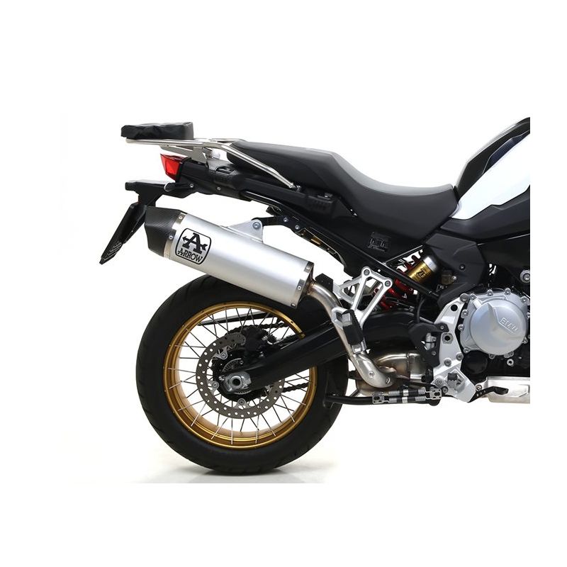 Silencieux Homologué + Raccord décatalysé ARROW Maxi Race-Tech pour BMW F850 GS (18-20)