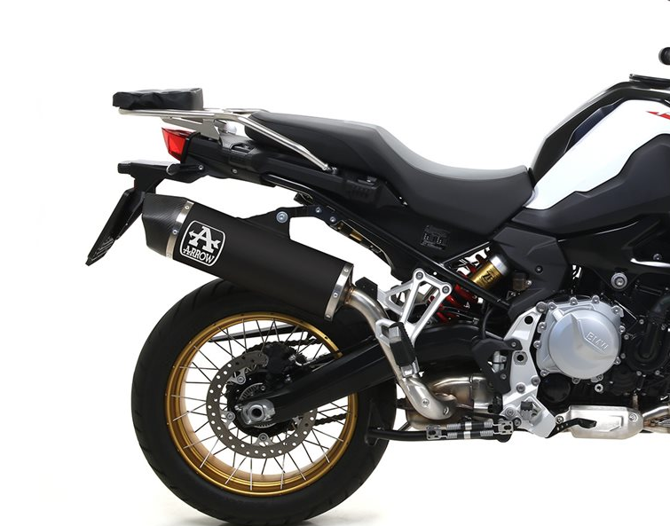 Silencieux Homologué + Raccord décatalysé ARROW Maxi Race-Tech pour BMW F850 GS (18-20)